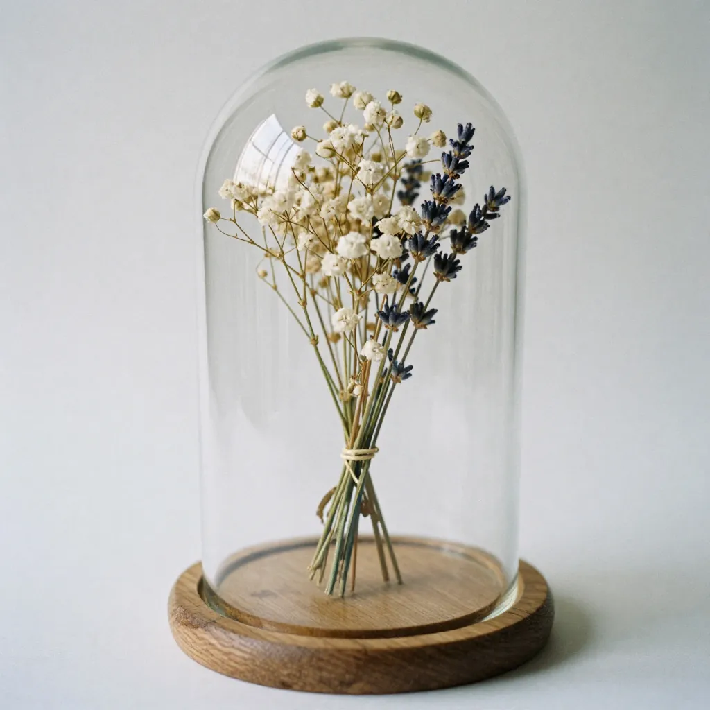Drying technique for flower preservation